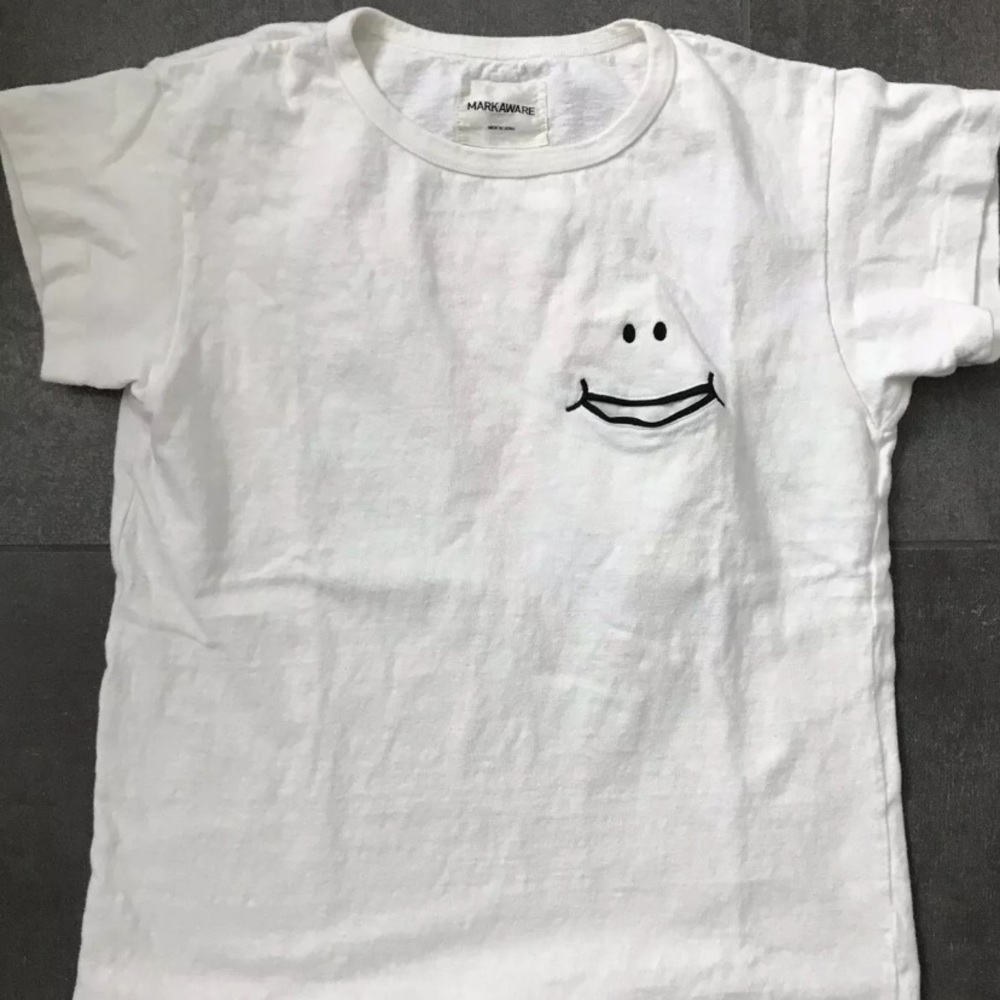 Markaware Japan Smiley Tee White